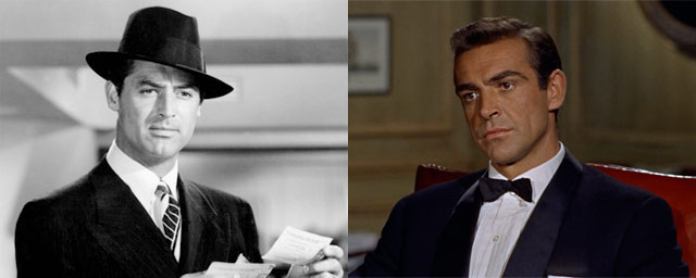 Gary Grant como James Bond (Dr. No)