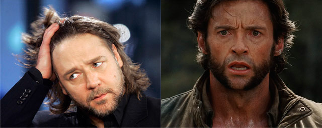 Russell Crowe como Wolverine (X-Men)