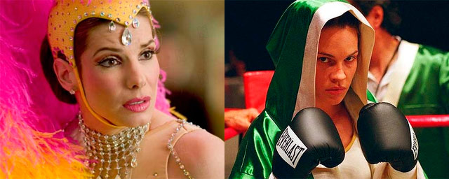 Sandra Bullock como Maggie Fitzgerald (Million Dollar Baby)